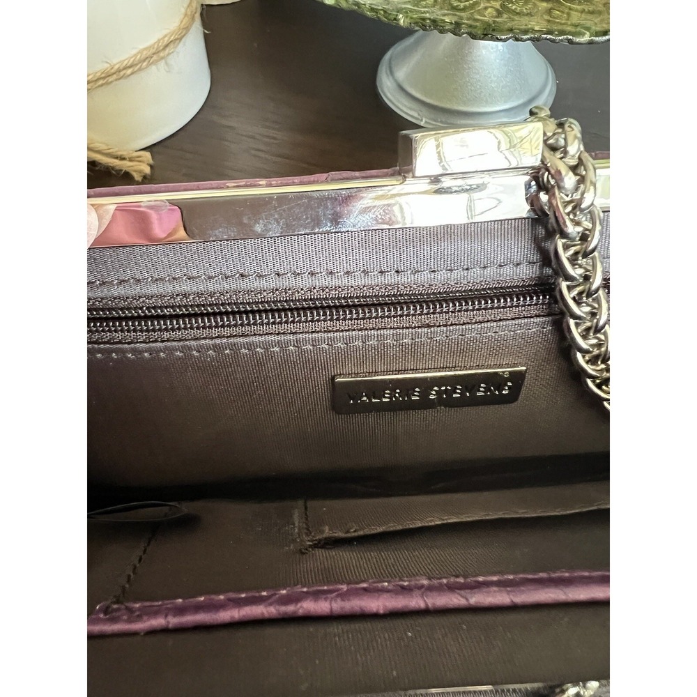 Valerie Steven's Faux Snakeskin Clutch - Picture 5 of 16